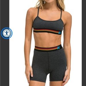 AVIATOR NATION small biker shorts NWT